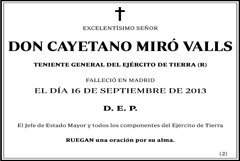 Cayetano Miró Valls